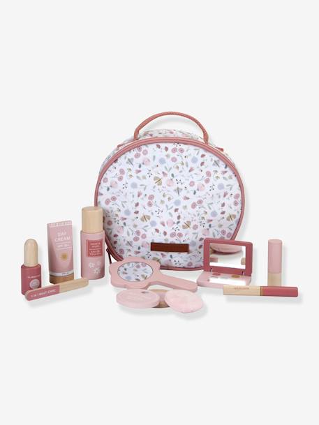 Kinder Beauty-Set aus Holz Flowers & Butterflies LITTLE DUTCH rosa 1