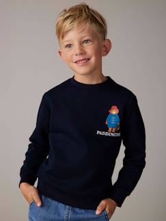 Jungenkleidung-Pullover, Strickjacken, Sweatshirts-Sweatshirt mit Bärenmotiv PADDINGTON