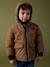 Wendbare Jungen Jacke mit Kapuze und Recycling-Polyester bronze 4