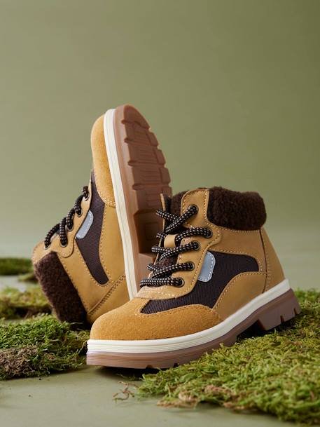 Jungen Winter-Boots camel 6