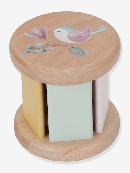 3er-Set Baby Activity-Spielzeuge aus Holz Fairy Garden LITTLE DUTCH pudrig rosa 4