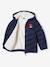 Jungen Skijacke mit Fleecefutter und Recycling-Polyester marine 2