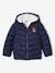 Jungen Skijacke mit Fleecefutter und Recycling-Polyester marine 1