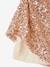 Festliches Baby Kleid mit Pailletten gold 4