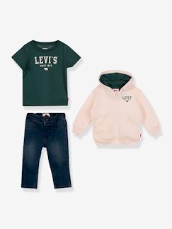 Baby-Set: Kapuzenjacke, Shirt & Jeans CORE ZIP UP HOODIE SET Levi's  [numero-image]