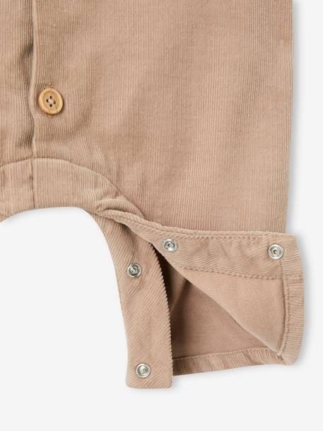 Baby Cord-Overall beige 4