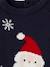 Baby Jacquardpullover mit Weihnachtsmann marine 3