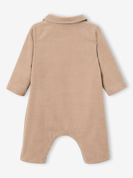 Baby Cord-Overall beige 2