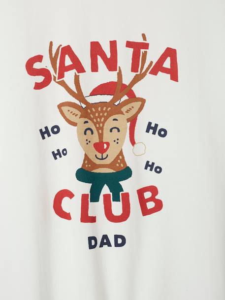 Herren Schlafanzug SANTA CLUB, Capsule Collection FAMILY Oeko-Tex wollweiß 4