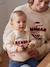 Baby Sweatshirt Familien-Capsule WEIHNACHTEN, mit Recycling-Polyester vanille 3