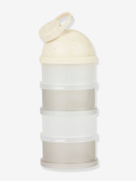 Ergonomische Milchpulverbehälter Babydose BABYMOOV beige+grün 4