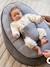 Mitwachsender Sitzsack Seat'n Grow DOOMOO BABYMOOV beige+grau 6