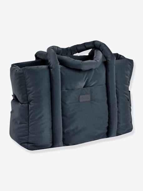 Wickeltasche Paris Puffy BEABA blau+grau+grau meliert 20