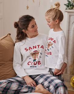 -Damen Schlafanzug SANTA CLUB, Capsule Collection FAMILY Oeko-Tex