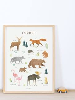 -Kinderzimmer Poster LIVING EARTH Europa LILIPINSO