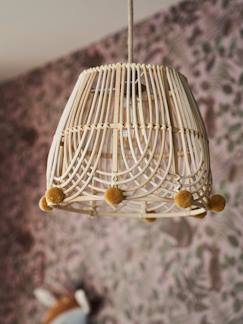 Dekoration & Bettwäsche-Dekoration-Lampen-Kinderzimmer Lampenschirm aus Rattan BOHO