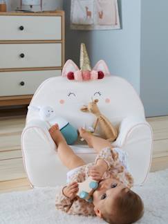 Dekoration & Bettwäsche-Kinderzimmer Sessel EINHORN, personalisierbar