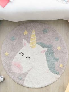 -Kinderzimmer-Teppich Einhorn BELIEVE IN YOURSELF LORENA CANALS, Bio-Baumwolle