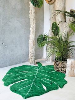 Dekoration & Bettwäsche-Dekoration-Kinderzimmer-Teppich MONSTERA-BLATT LORENA CANALS