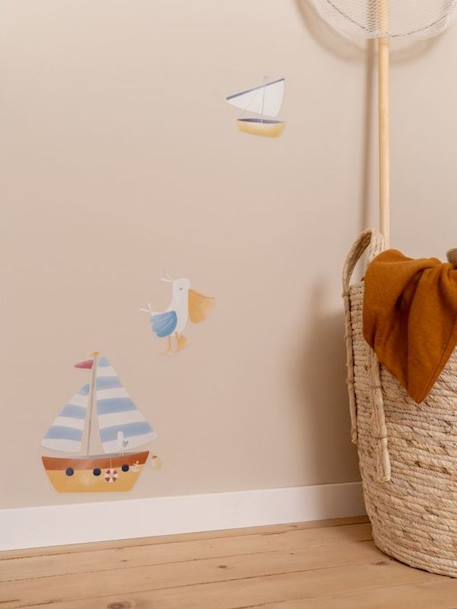 Kinderzimmer Wandsticker Sailors Bay LITTLE DUTCH mehrfarbig 3