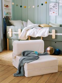 Kinderzimmer-Kinderzimmer Schlafsessel mit Teddyfleece COCOON