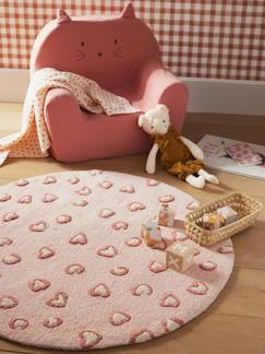 Runder Kinderzimmer Leoparden-Teppich LOVELY LEO  [numero-image]