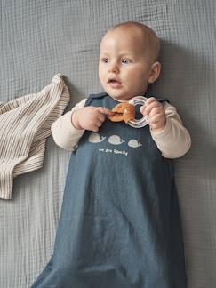 Ärmelloser Baby Sommerschlafsack NAVY SEA Oeko-Tex  [numero-image]