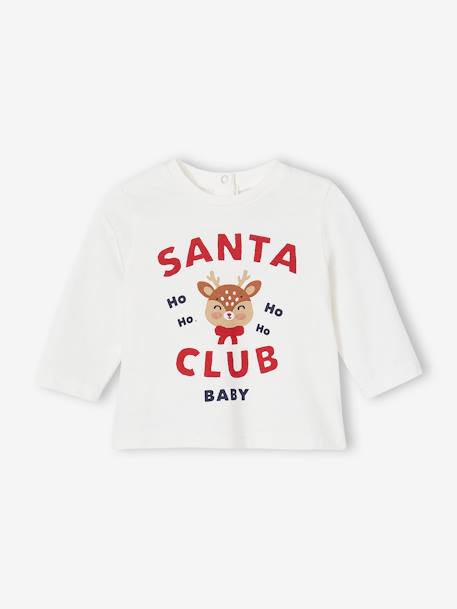 Baby Schlafanzug SANTA CLUB, Capsule Collection FAMILY Oeko-Tex wollweiß 4