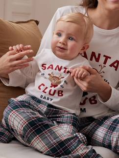 -Baby Schlafanzug SANTA CLUB, Capsule Collection FAMILY Oeko-Tex