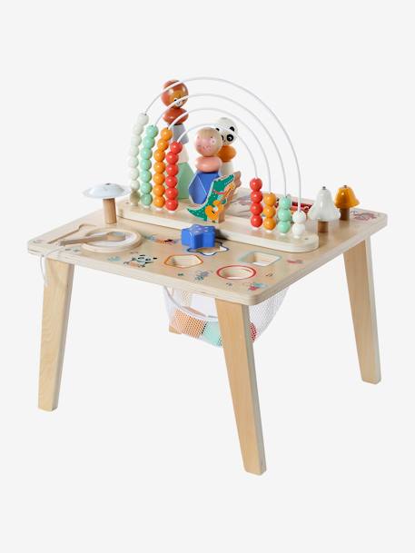 Kinder Activity-Tisch mit Musik HAPPY ANIMALS, Holz FSC® natur 6