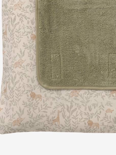 Baby Wickelauflagen-Set BABYLON, personalisierbar Oeko-Tex beige bedruckt 7