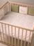 Baby Spieldecke/Laufstalleinlage BABYLON Oeko-Tex beige bedruckt 1