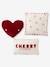 3er-Set Kinderzimmer Kissen CHERRY beige 2