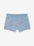 Bio-Kollektion: 5er-Pack Jungen Stretch-Boxershorts himmelblau 5