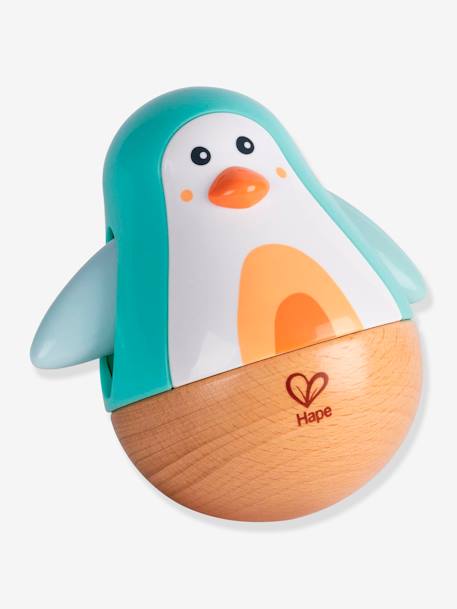 Baby Stehaufmännchen HAPE, Pinguin mehrfarbig+türkis 7