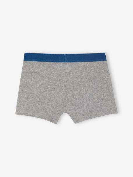 Bio-Kollektion: 5er-Pack Jungen Stretch-Boxershorts COOL königsblau 7