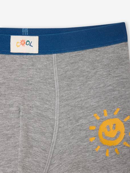 Bio-Kollektion: 5er-Pack Jungen Stretch-Boxershorts COOL königsblau 8