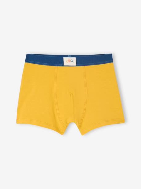 Bio-Kollektion: 5er-Pack Jungen Stretch-Boxershorts COOL königsblau 6