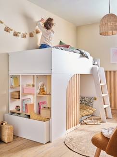 Kinderzimmer-Kindermöbel-Babybetten & Kinderbetten-Kinderbetten-Kinder Hochbett mit Stauraum PLAYFUL