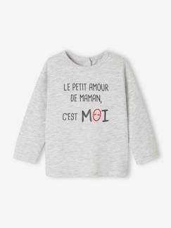 Babymode-Shirts & Rollkragenpullover-Shirts-Baby Shirt mit Aufschrift