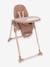 Baby Hochstuhl Polly Armonia CHICCO anthrazit+braun+grau+terrakotta 26