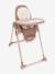 Baby Hochstuhl Polly Armonia CHICCO anthrazit+braun+grau+terrakotta 25