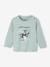 Jungen Baby Shirt eisblau+grau meliert+grau meliert+petrol+wollweiß 1