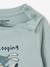 Jungen Baby Shirt eisblau+grau meliert+grau meliert+petrol+wollweiß 2