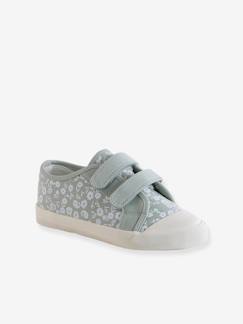 Kinderschuhe-Mädchenschuhe-Sneakers & Turnschuhe-Mädchen Stoff-Sneakers mit Klett und Anziehtrick