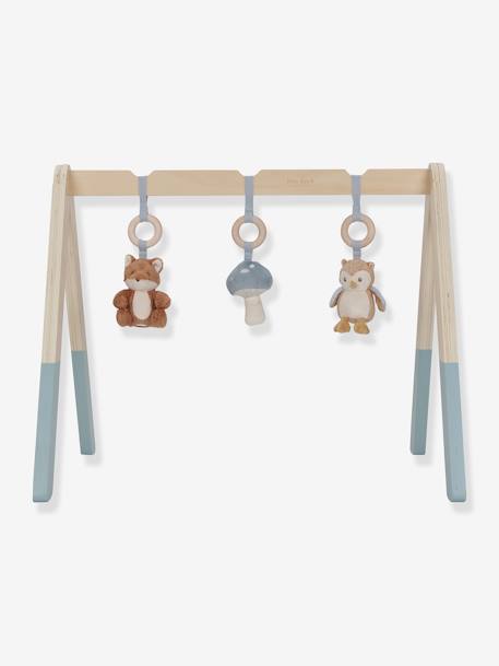 Baby Spielbogen aus Holz LITTLE DUTCH aqua+blau+pudrig rosa 6