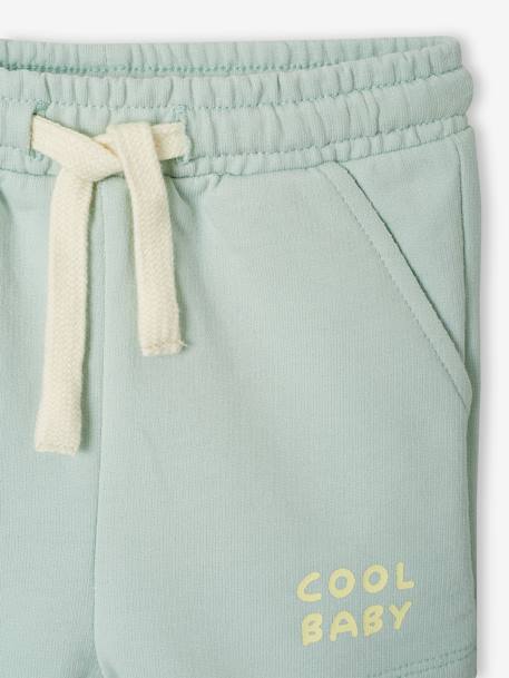 Baby-Set: Sweatshirt & Shorts, mit Recycling-Polyester graublau 6