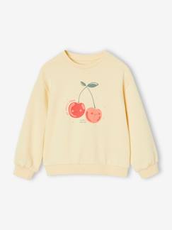 Maedchenkleidung-Mädchen Sweatshirt mit Printmotiv vorn