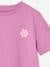 Mädchen T-Shirt BASIC OEKO-TEX® bonbon rosa+marine+violett 11