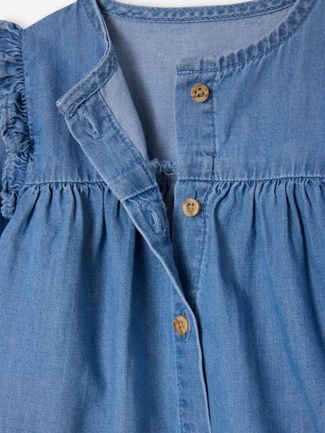 Baby Bluse aus Light-Denim blue stone 3